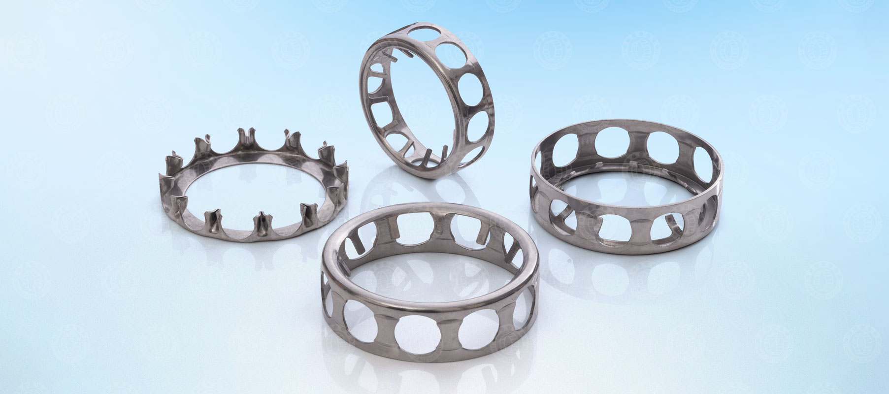 Four Point Contact Ball Bearing Cages